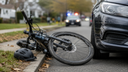 Hit by a Car While Riding an E-Bike in Bucks County Who May Be Responsible